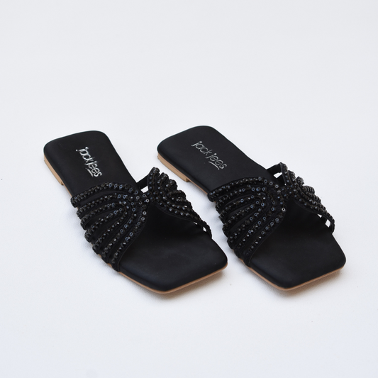Soiree Flats black