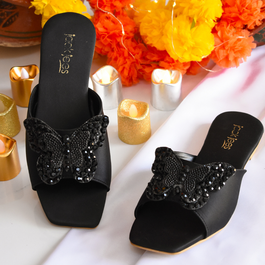 Midnight Butterfly Luxe Black