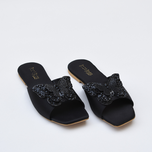 Midnight Butterfly Luxe Black