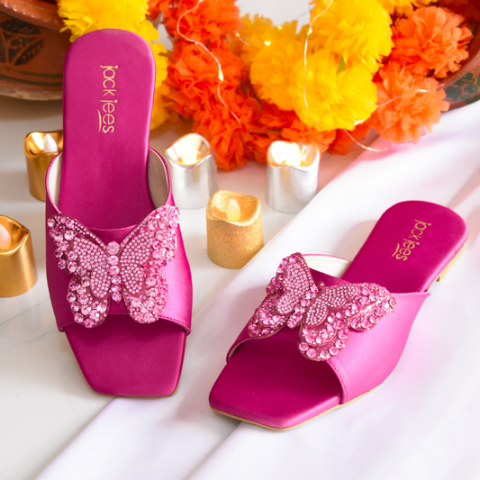 Midnight Butterfly Luxe Pink