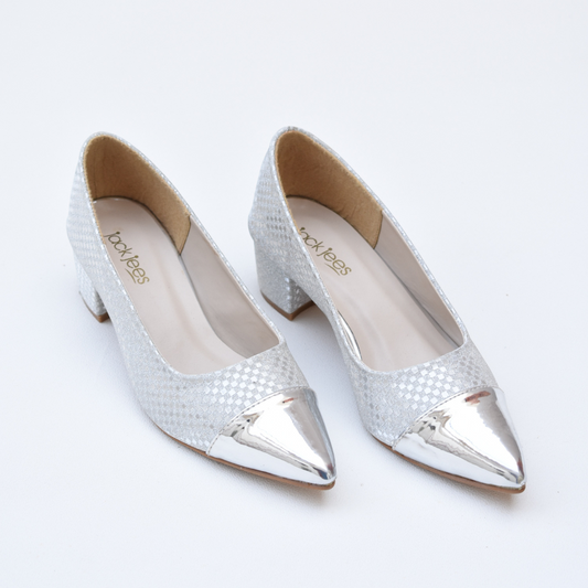Glamour Pumps Silver