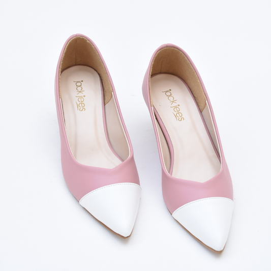 Two-Tone Pumps Pink