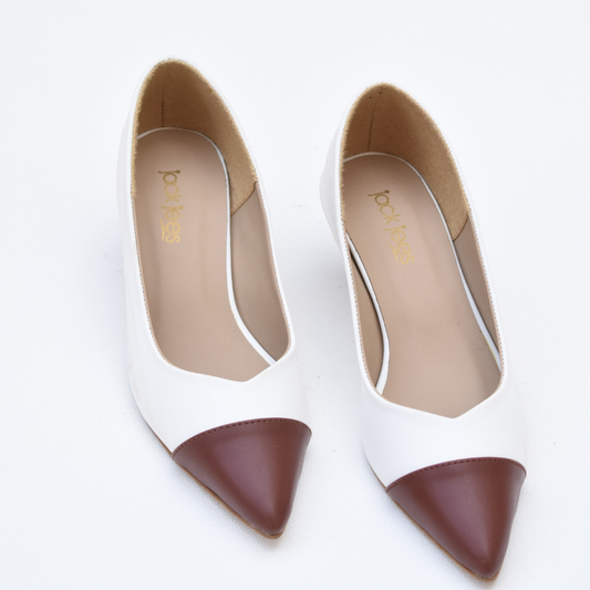 Two-Tone Pumps White