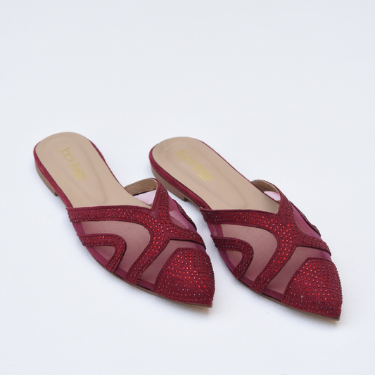 Sheen Flats Maroon