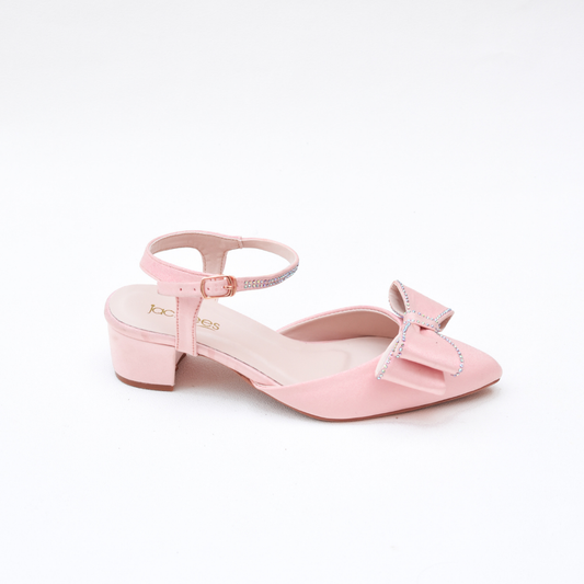 Midnight Knot Heels Pink