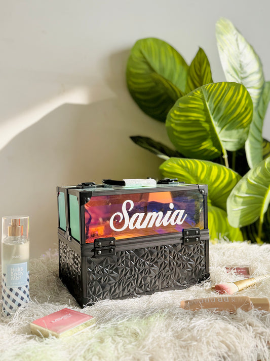 Aura Prism Vanity Box Black