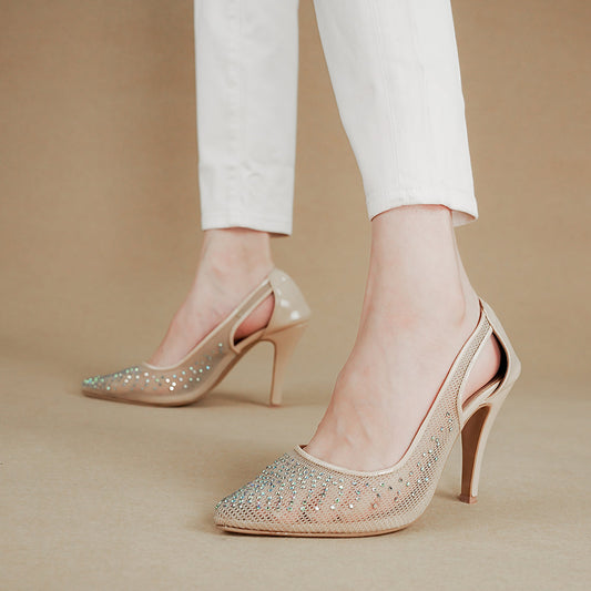 Heaven Heels Beige