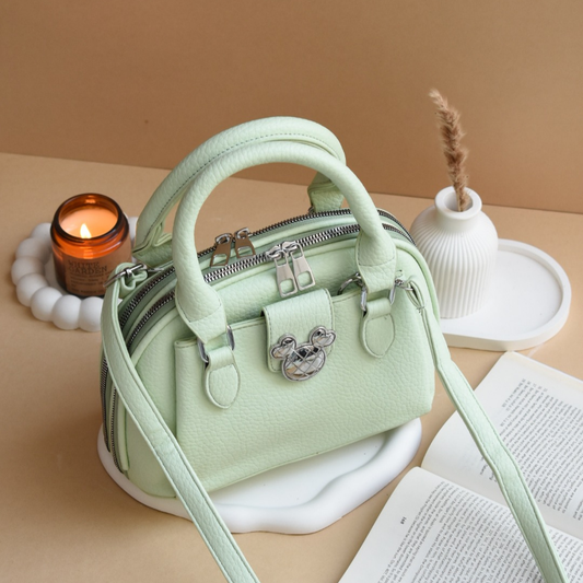 Minnie Charm Handbag Green