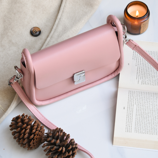 Modern Elegance Crossbody Bag Pink