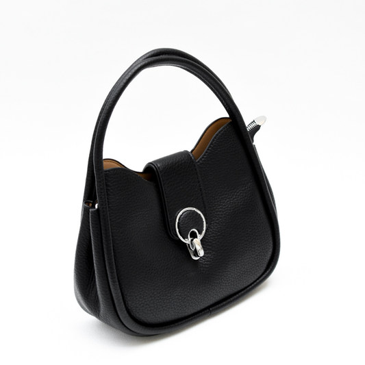 Elegant Mini Satchel Black