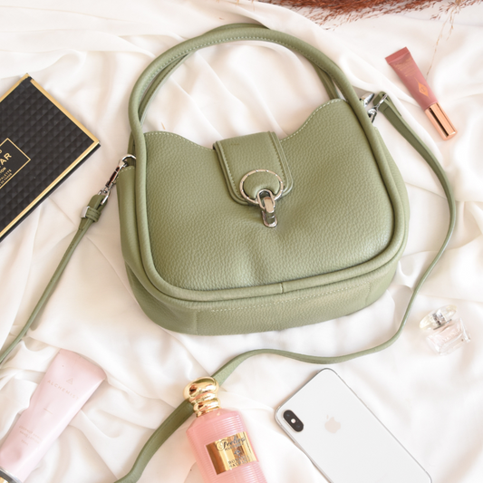 Elegant Mini Satchel Green