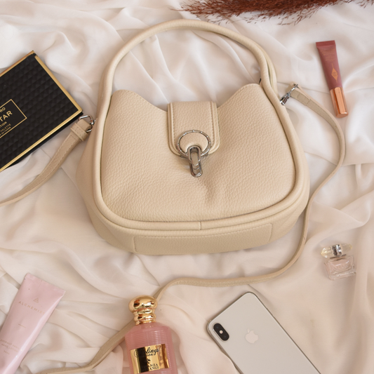 Elegant Mini Satchel White