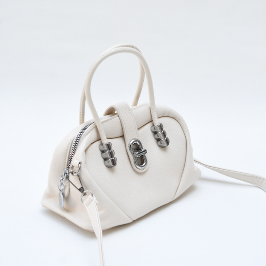 Heartlink Mini Bag White