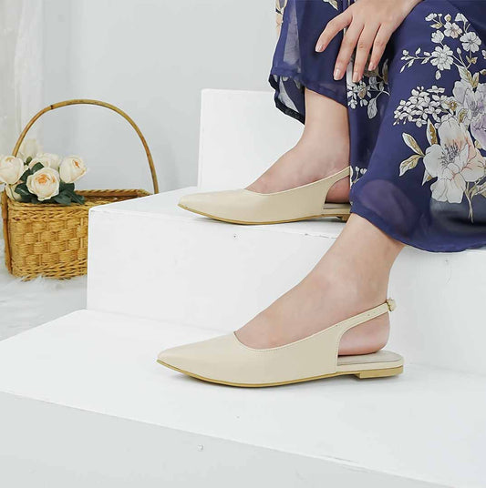 Clara Slingback Beige