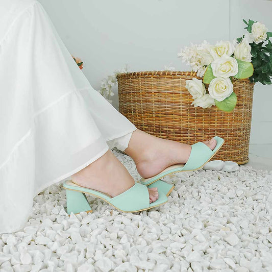 Color Pop Heel Green