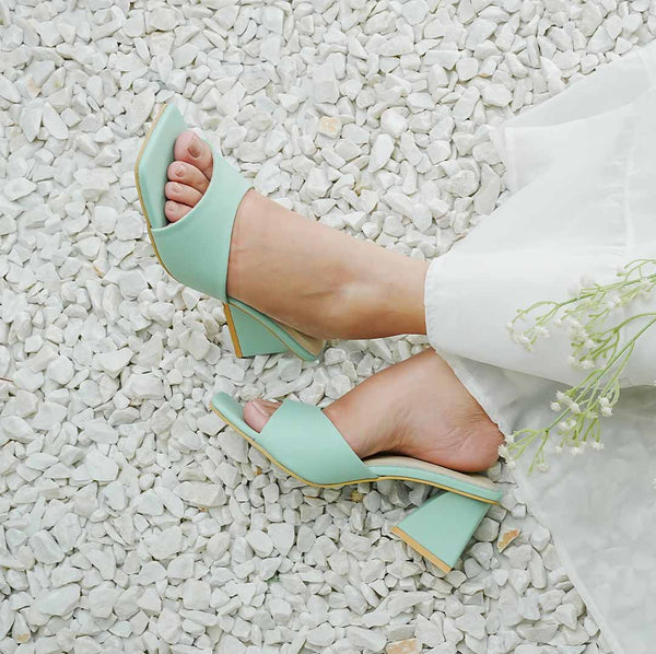 Color Pop Heel Green