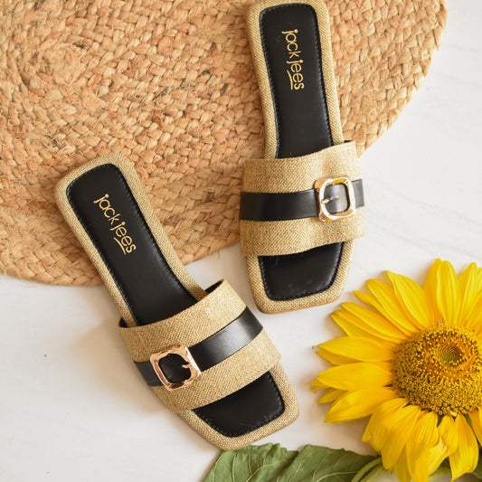 GraceStep Flats Black