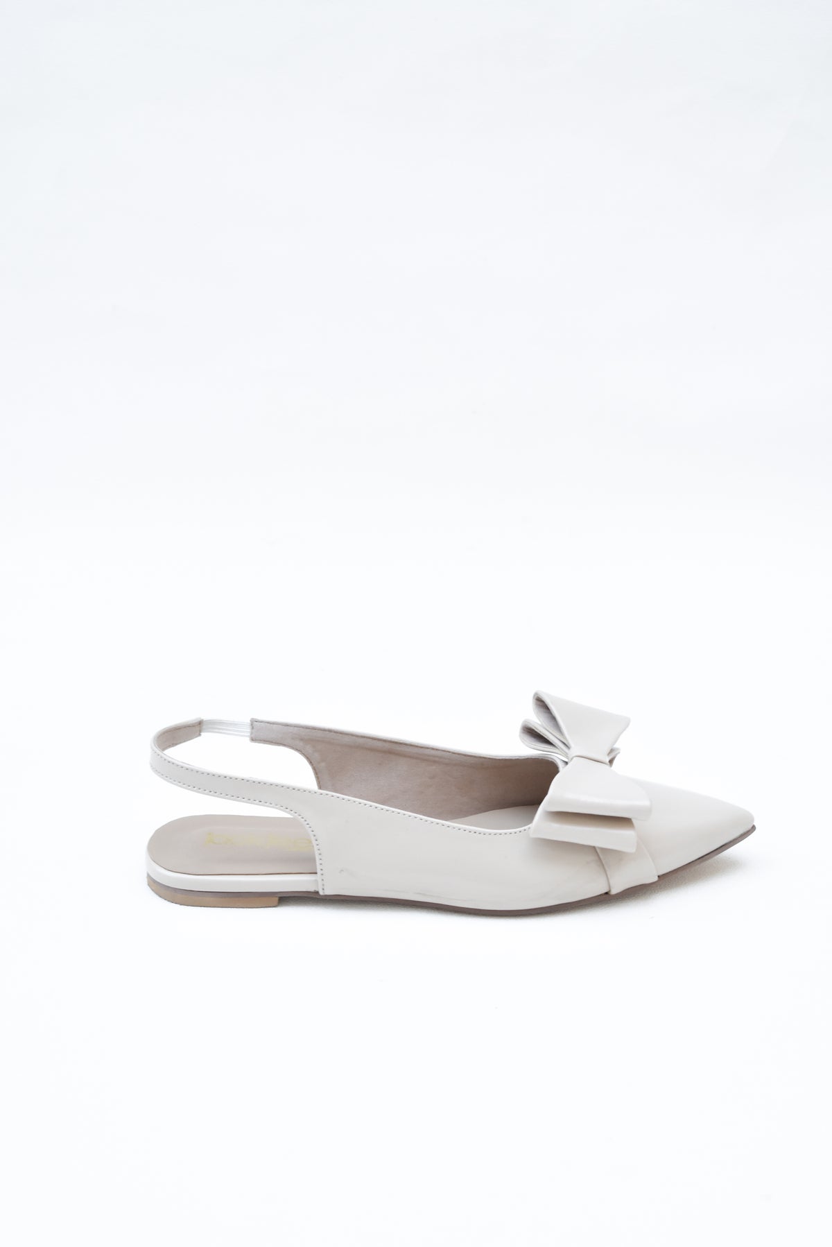 Luna Bow pointed toe slingback flats for women by Jack Jees
