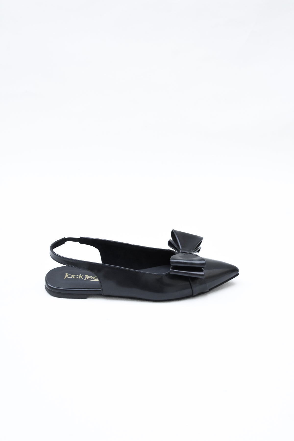Luna Bow pointed toe slingback flats for women by Jack Jees