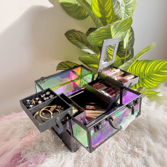 Aura Prism Vanity Box Black