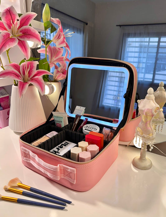 Luxe Glow Vanity Bag Pnk
