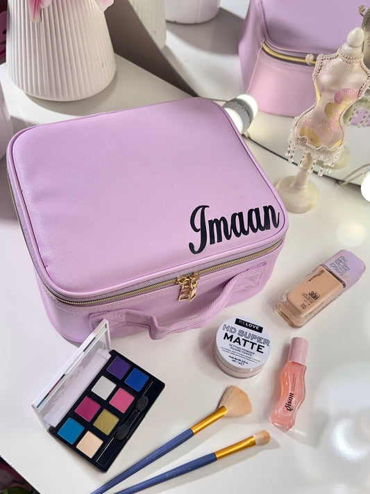 Luxe Glow Vanity Bag Purple