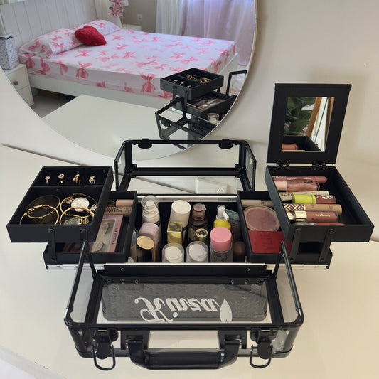 Prestige Organizer Vanity Box Black