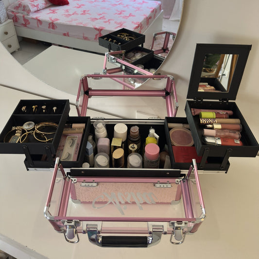 Prestige Organizer Vanity Box Pink