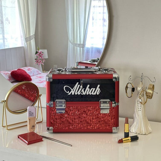 Prestige Organizer Vanity Box Red