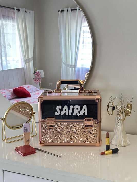 Prestige Organizer Vanity Box Rose Gold