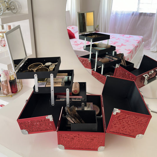 Majestic Vanity Box Red