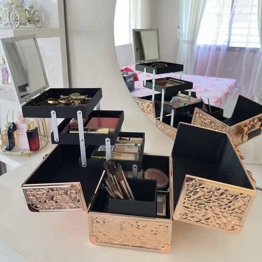 Majestic Vanity Box Rose Gold