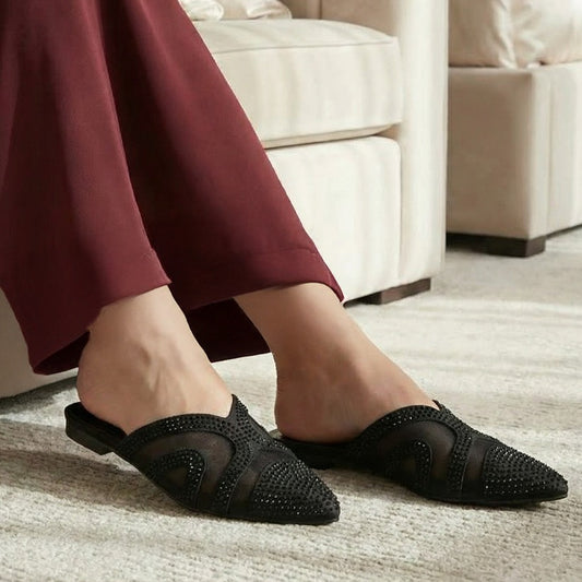 Sheen Flats Black