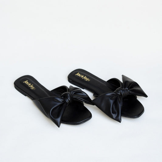 Knot bow Flats Black